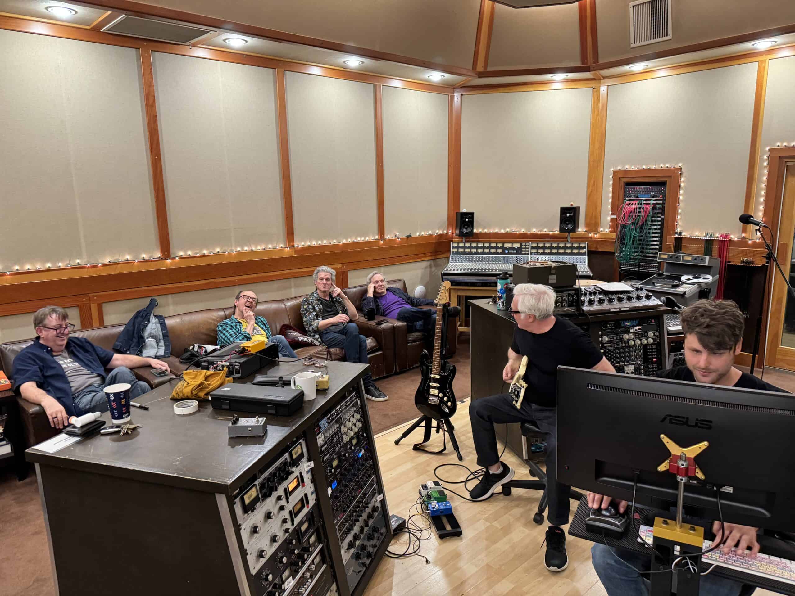 Recording at the Foo Fighters’ Studio 606